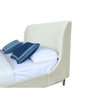 Manhattan Comfort Heather Queen Bed in Cream BD003-QN-CR